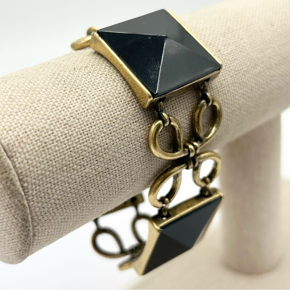 J. Crew Black Link Bracelet